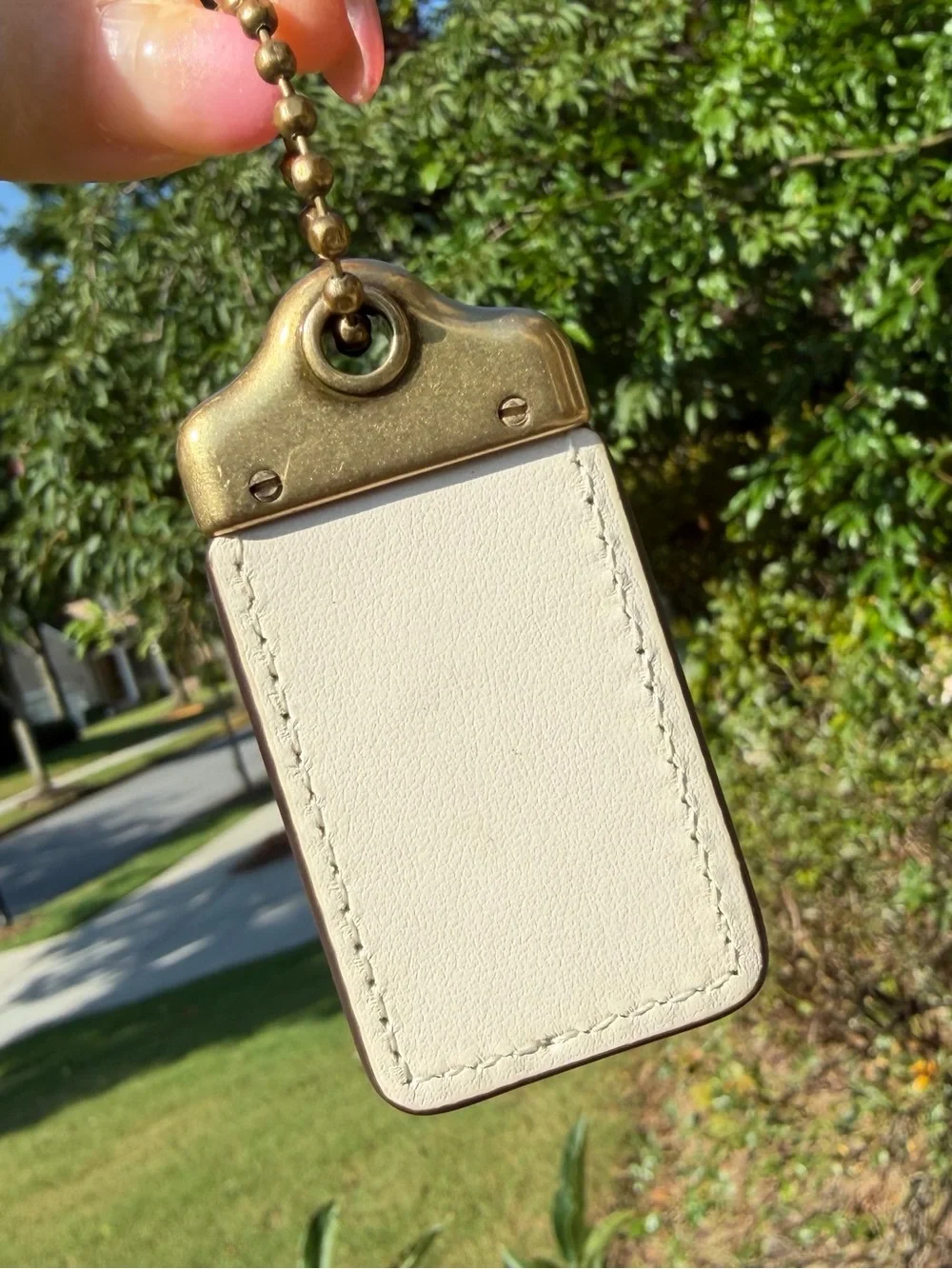 New Coach 1941 Large Hangtag， 2 1/4